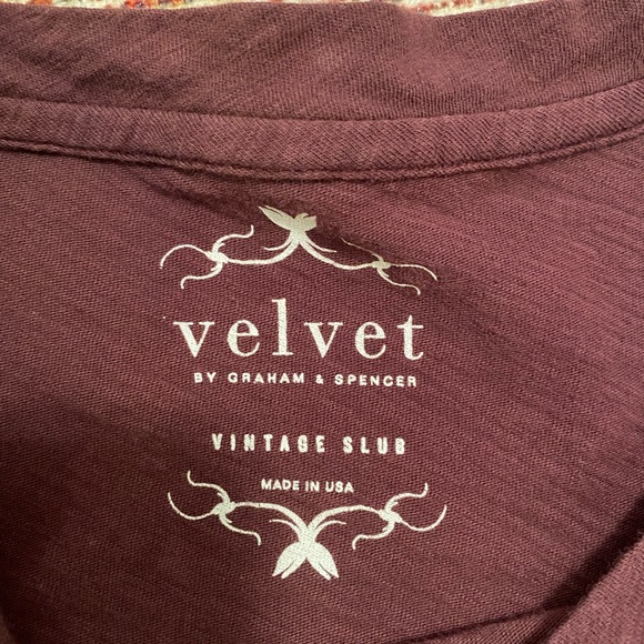 Velvet brand flutter sleeve t shirt - Picture 2 of 4